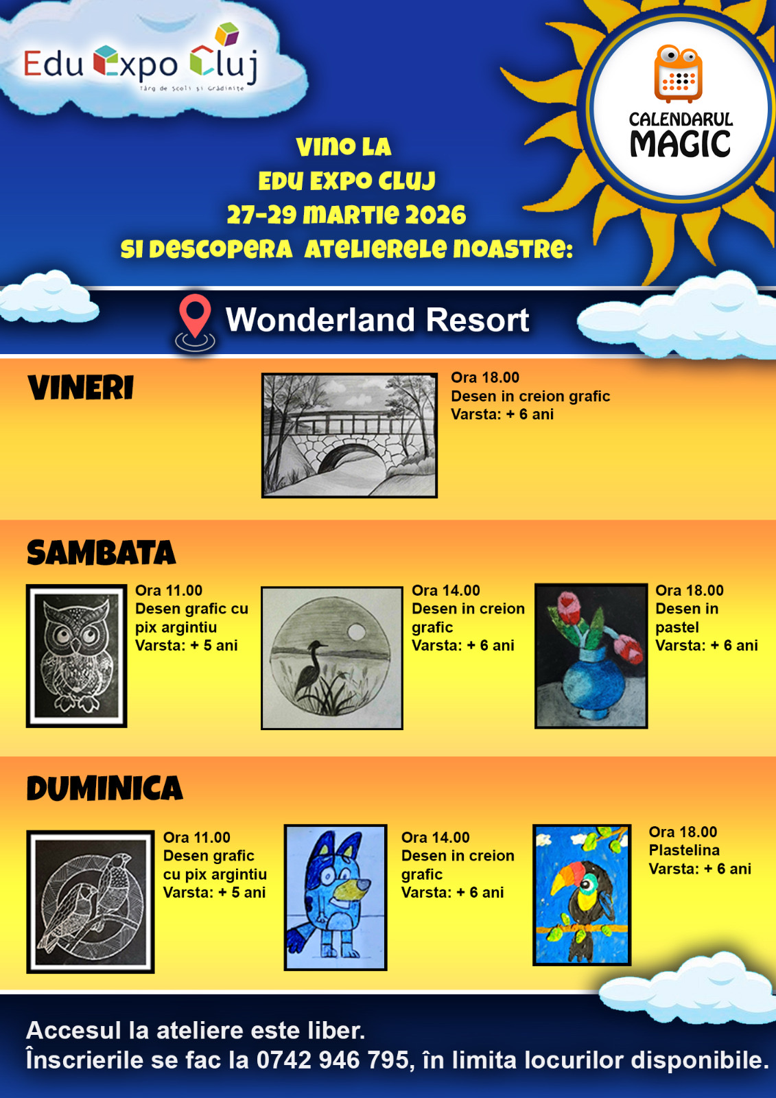 Calendarul Magic - Ateliere de Arta